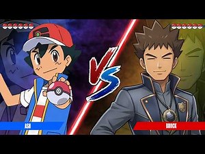 Pokémon Battle Multiverse Ash Vs Champion Brock