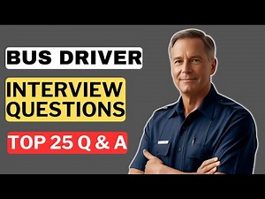 Bus Driver Interview Questions and Answers | How to Pass a Bus Driver Interview