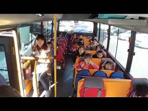 우리아이 어린이 통학버스 내부영상