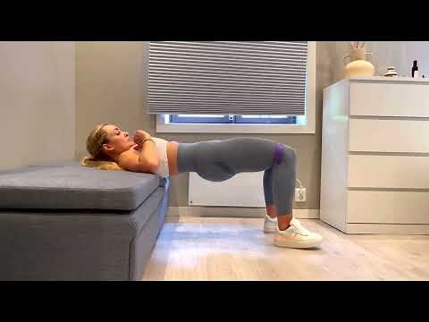 How to do hip thrusts with bands