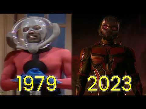 Evolution of Ant-Man in Movies & TV (1979-2023)
