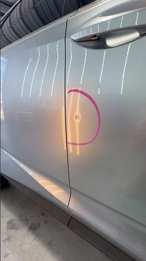 Sharp Door Ding | Paintless Dent Repair