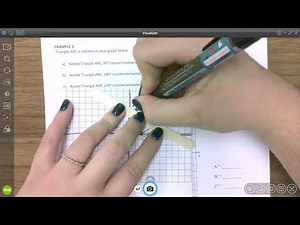 Rotation Transformation (with graph paper)
