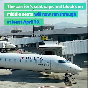 11K views · 180 reactions | Delta Air Lines will continue blocking seats for at least an additional month. For more airline news, get our bi-weekly newsletter: https://trib.al/uRhSW8b | The Points Guy | Facebook