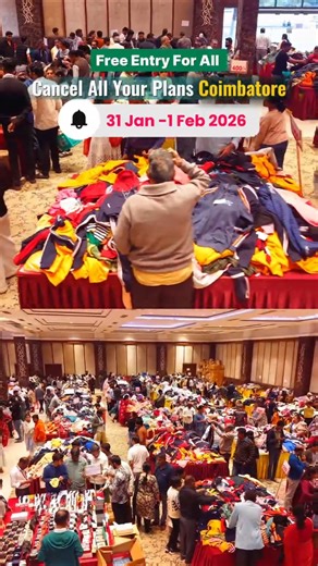 Summer and Winter garments sale | Radisson Blu Hotel | Avinashi Road, Coimbatore must visit #fashion