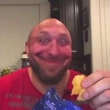 Man eating chips but he is very Happy | Ryback zoom crasher ASMR