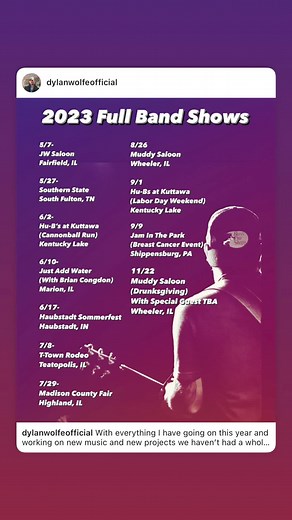 Dylan Wolfe (@dylanwolfemusic)’s videos with original sound - Dylan Wolfe