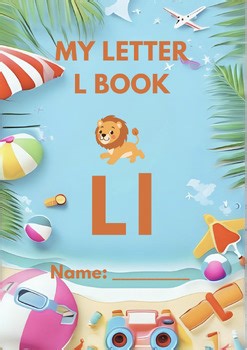 Letter L Mini Book Printable | Alphabet Mini Book | Preschool Letter of the Week