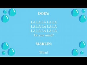 Dory’s Ditty Lyrics - Finding Nemo Jr.