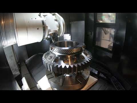 Mazak Orbit machining with Cogsdill Capto C6 UDBT (Universal Diamond Burnishing Tool)