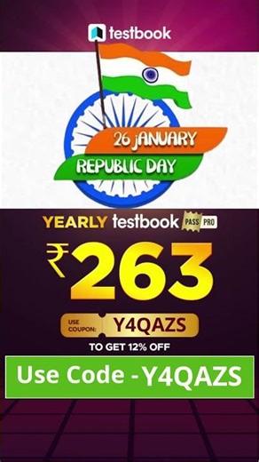Testbook Republic Day Offer | testbook pass pro coupon code today | testbook offers today