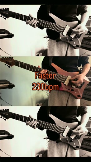 How fast can I play Master of Puppets? #metallica #masterofpuppets #fast #electricguitar #challange