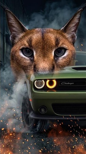 Bro Went From CAT MODE to HELLcat 💀🔥 #dodgechallengerhellcat #hellcatchallenger
