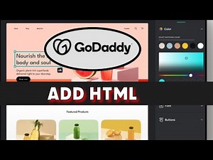 How to Add Html on Godaddy 2025?