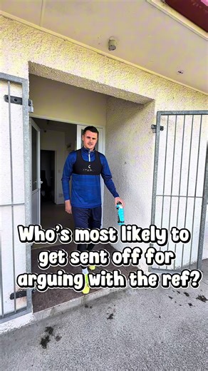 Who Gets Sent Off for Referee Arguments?