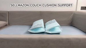 Couch Cushion Support for Sagging Seat - 20" x 20" High-Density Trapezoid 40D Firm Foam Sofa Cushion Supports, Couch Supporter for Under The Cushions, Blue Set of 1 | 76ILD Cushion