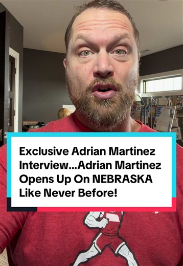 Exclusive Adrian Martinez Interview…Adrian Martinez Opens Up On NEBRASKA Like Never Before! #huskers #husker #nebraskafootball #nebraska #collegefootball