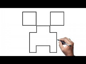 How To Draw A Creeper Minecraft | Creeper Drawing Step By Step Tutorial | Creeper Drawing