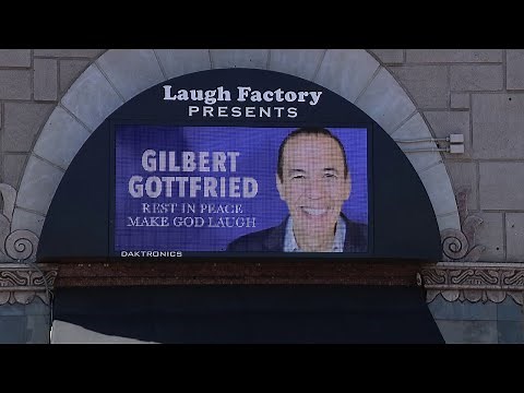 Comedy community remembers late Gilbert Gottfried