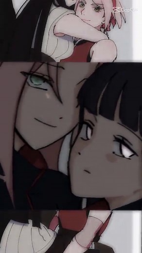 Sakura and Hinata Kiss Compilation | Yuri Moments | Naruto Shippuden