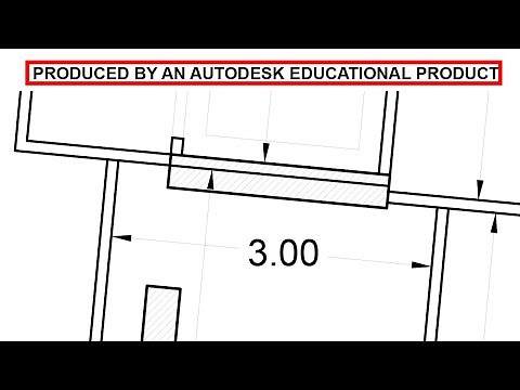 How to remove "Produced By Autodesk Educational Product" student version