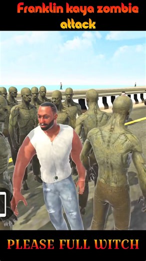 Franklin kaya zombie attack | Indian theft auto 💥#short #indiantheftauto #trending #vital