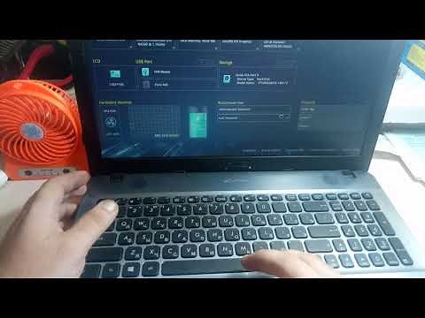 Сброс пароля биоса asus x541n Password reset