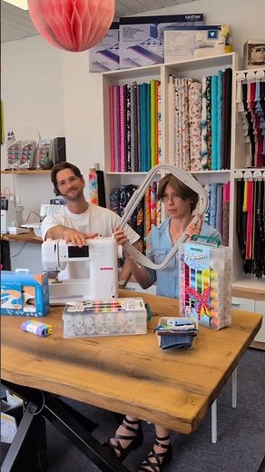 Live-Stream: Nähmaschinen Teleshopping mit Olga und Felix #naehenmachtspass #sewing #diy