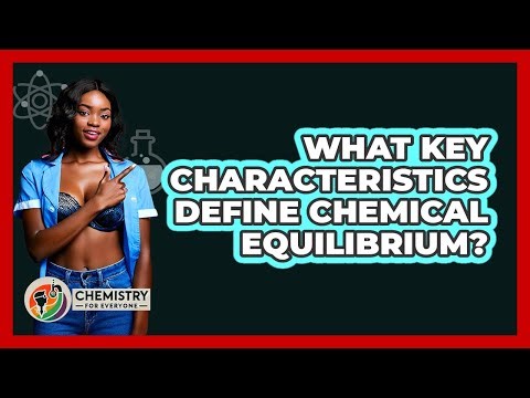 What Key Characteristics Define Chemical Equilibrium?