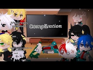 Pro Heroes and Class 1A Reacts to “ ” || Compilation! || 2024-2025 || Bnha/Mha || GCRV ||🥀GachaClub🥀