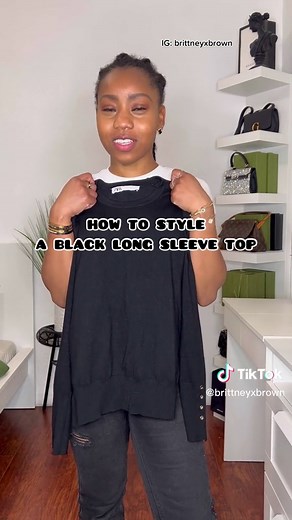 Styling a Black Long Sleeve Top: Chic & Effortless