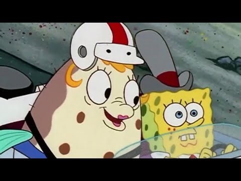 SpongeBob FAILS Driving Test 100 Times | Boating School Disasters