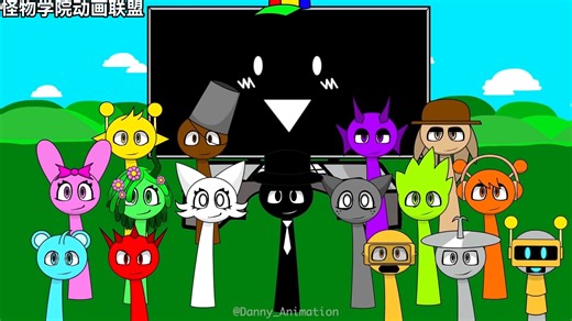 【中英字幕/翻译】新Sprunki宇宙第一季- 第三部分 隐藏结局翻译版丨动画丨中文字幕