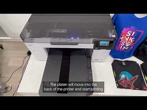 Epson SureColor F2200 Dye Sublimation printer - DTG Tutorial
