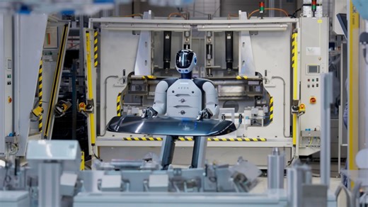 AEON humanoid robot deployed in factory to push real-world automation