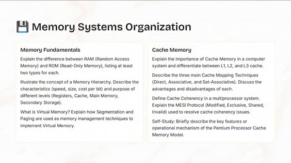 COA Question Bank | Semester 3 MU NEP 2020 | Comps / AIML / AIDS / CSE AIML | Mumbai University 2025