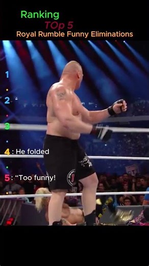 Ranking Top 5 Funniest Royal Rumble Eliminations Ever! 🤣