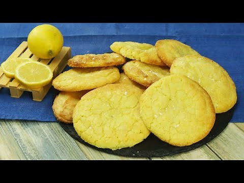 Soft lemon cookies: the recipe to try!