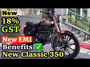 New Classic 350 Gun Grey price Emi finance all details review video #royalenfield #classic350