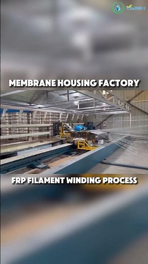 automatic FRP filament winding process