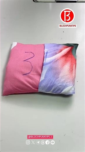 Two lines make a pillow