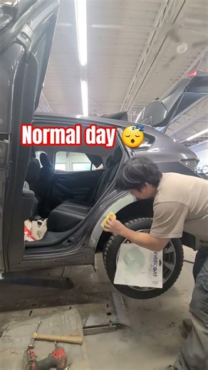 How to Apply bodyfiller? #car #automobile #mechanic #auto