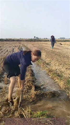 Redirecting Irrigation Water with Simple Soil Barriers #Irrigation#Agriculture#WaterFlow