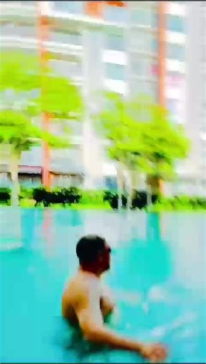Enjoying the Calming Cool Water Experience