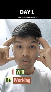 Day 1 of Self Improvement Journey | Stop procrastinating #selfimprovement