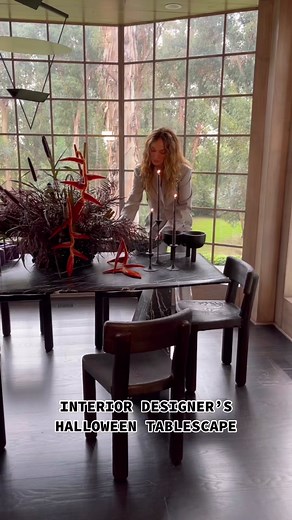 Spooky Halloween Tablescapes by Kelly Wearstler