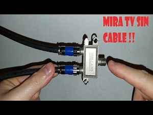 Watch TV without cable! Make your own antenna and save money.