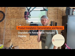 Giraffe Tools Grandstorm Retractable Vacuum Cleaner Review