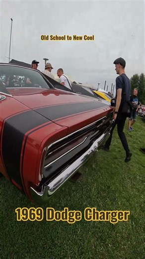 🔥 1969 Dodge Charger – The Legendary American Muscle Car!