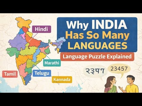 Why India Has So Many Languages explained in HINDI